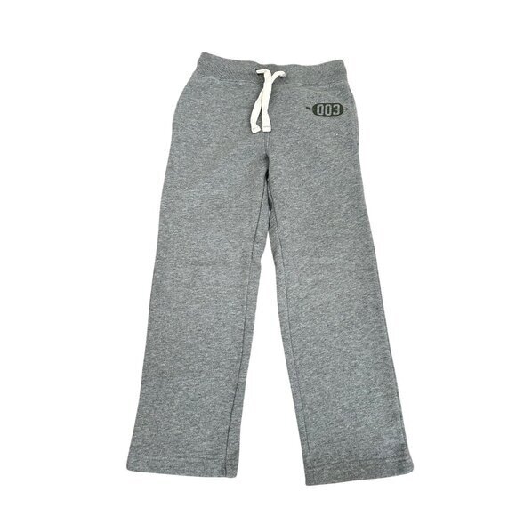 Gray Drawstring Sweatpants With "003" Logo Size L 80% Cotton 20% Polyester Comfo - Picture 1 of 3